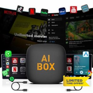 Wireless Carplay & Android Auto Adapter Converts Wired to Wireless Carplay Dongle