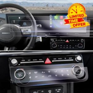 GAFAT [Facelift 2025] New Hyunda-i Tucson NX4 2025 2026 12.3" Navigation + Air Conditioning Protective Film