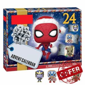 Comic Universe Advent Calendar 2024 Christmas Countdown Calendar，24 Days Christmas Countdown Calendar Contains 24 Gifts for Fans Kids Gifts