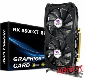SHOWKINGS RX 5500 XT 8gb GDDR6 Graphics Card