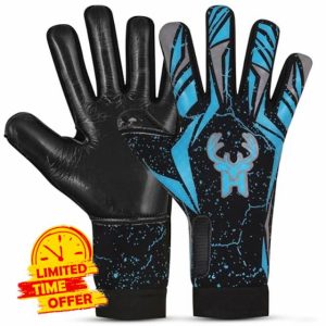HHH Football Goalkeeper Gloves For Youth Adult Professional Soccer Goalie Gloves with 4mm Anti-Slip German Latex Super Grip Palms For the Toughest Saves Goalkeeping Gloves