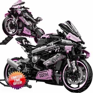 Motorcycle Building Blocks Toy Kit