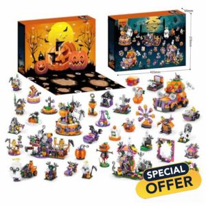 Lumitex 2024 Halloween Advent Calendar Building Blocks