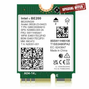 WiFi 7 Wireless Card Intel BE200NGW