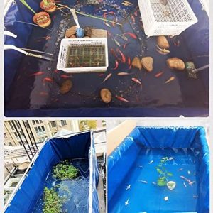 Folding Fish Pond Waterproof Canvas Culture Pool For Garden Farming And Emergency Water Supply