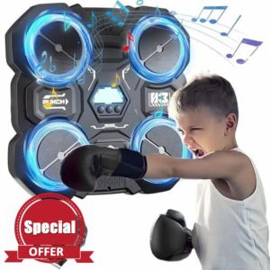 Music Boxing Machine With Boxing Gloves