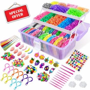 ROSHUKG 14500 Rubber Bands Bracelet Kit