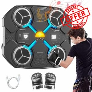 OneNine Music Boxing Machine with Boxing Gloves