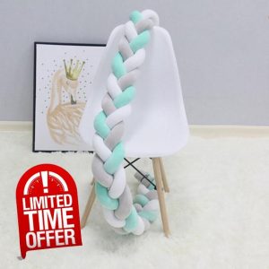 WLXFF Knotted Snake Crib Bumper
