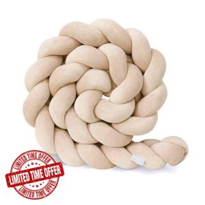 GYWZTJ Braided Cot Bumper