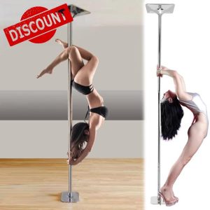 2.2m 2.7m 3m 3.6m 3.8m Adjustable Dancing Pole Spinning and Static Dance