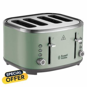 Russell Hobbs 4 Slice Toaster (Independent & Extra wide slots