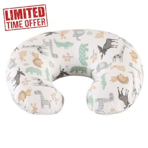 Nursing Pillow with 100% Cotton Breastfeeding Cover