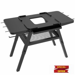 Adjustable Grill Stand for Ninja Outdoor Woodfire Series