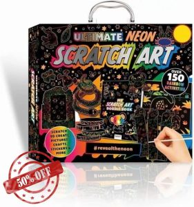 BONAFIDE Ultimate Neon Scratch Art