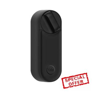 Yale Linus Smart Lock L2 in Matte Black | Keyless Access | Easy Installation | Remote Lock and Unlock | Virtual Keys | Real-time Alerts | Compatible with The Yale Home app
