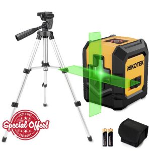 Nikotek Green Laser Level with Tripod