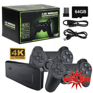 M8 Retro Game Stick Console with 20000+ Classic Games Built-in