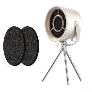 Alanmoship Cooker Hood Extractor Hood Desktop Range Hood Exhaust Fan Portable USB For Indoor And Outdoor Cooking(White)