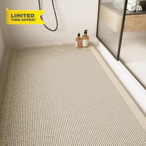 Large Shower Mat - Non Slip Anti Mould