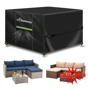 BEEWAY Garden Furniture Cover With Air Vent
