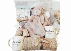 New Baby Gift Newborn Unisex hamper basket