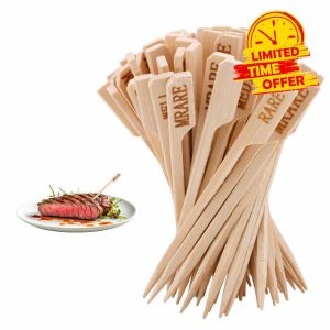 500pcs Steak Temperature Sticks