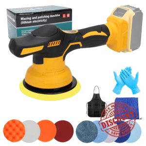 Cordless Buffer Polisher Compatible with Dewalt 20V Battery