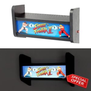 Grupo Erik Lamp - Arcade Machine Street Fighter Shelf | Wall Light