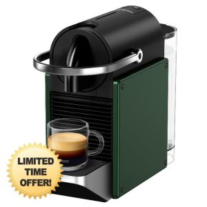 Krups Nespresso Pixie Redesign Pod Coffee Machine with High-Pressure Pump