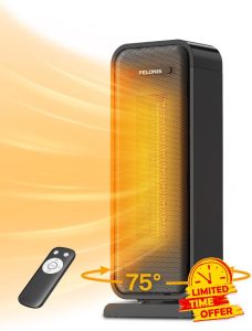 PELONIS Electric Space Heater 2000W with Remote Control