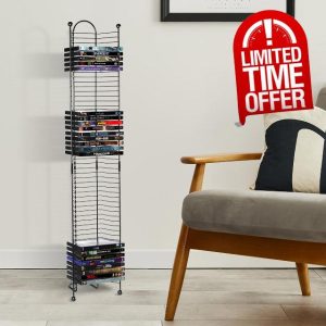 Atlantic 52-DVD/BLU Ray Disc Tower