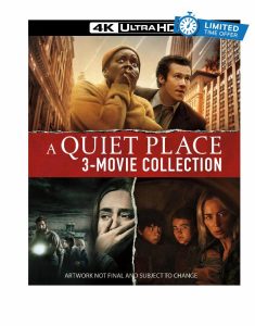 A Quiet Place 3-Movie Collection 4K UHD [Blu-ray] [Region A & B & C]