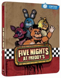 Five Nights at Freddy's [Steelbook] [4K Ultra HD] [2023] [Region Free]