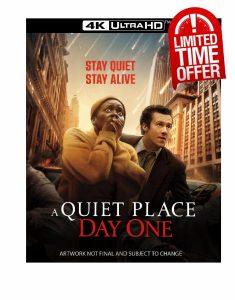 A Quiet Place: Day One 4K UHD [Blu-ray] [Region A & B & C]