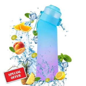 Water Bottle With 7 Flavour Pods 650ml | BPA Free