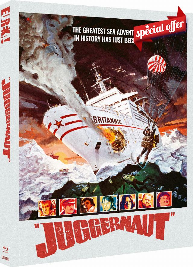 JUGGERNAUT (aka TERROR ON THE BRITANNIC) (Eureka Classics) Limited Edition Blu-ray