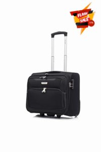 Skylark Lightweight Laptop Bag with Quick-Rolling Wheels and Easy-Access Front Pocket - fits Laptops up to 16 inch (40 cm)