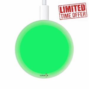 LUXAFOR Mute Button for Microphone – Physical USB LED Microphone Mute Button for Zoom