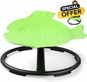 SensiSeat Sensory Spinning Chair for Kids | Autism-Friendly Wobble Chair | Calming Sensory Toy for Balance & Coordination | Ideal for ADHD