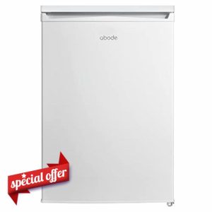 Abode Under Counter Freezer 55cm Wide Freestanding White 91 Litre with 4 Drawers