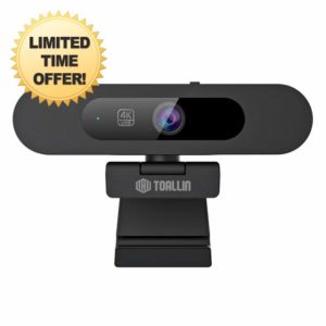 TOALLIN 4K AI Webcam with WDR