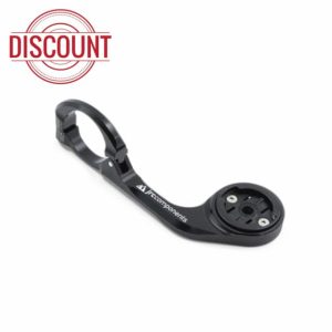 Low Profile Out Front Mount - Compatible with Garmin - Black