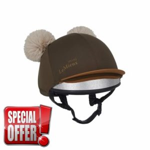LeMieux Mini Double Pom Hat Silk - Alpine