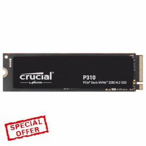 Crucial P310 2TB SSD M.2 2280 NVMe PCIe Gen4 Internal SSD