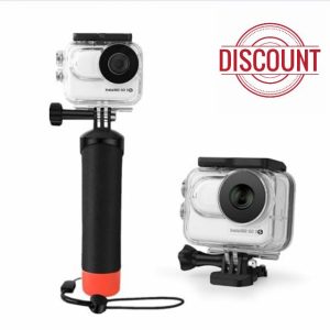 LEWOTE Waterproof Case&Floating Hand Grip Compatible with Insta360 GO 3S