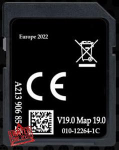 SD Map GPS Navigation Europe 2022 v19 - A2139068510 Compatible with Mercedes Garmin Map Pilot - STAR2