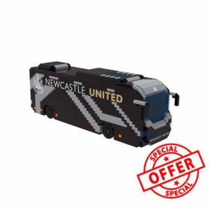 FOCO Officially Licensed Newcastle United FC 3D BRXLZ Bricks Football Coach Toy Model