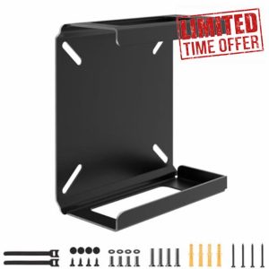 Mini PC Mount for Beelink Mini PC Vesa Mount/Wall Mount/Under Desk Mount