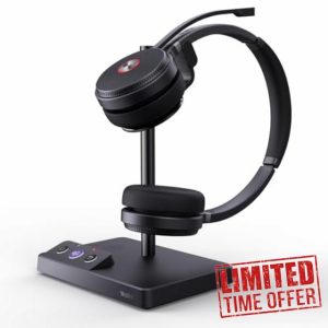Yealink WH62 Mono Wireless Headset for Microsoft Teams Zoom UC Certified